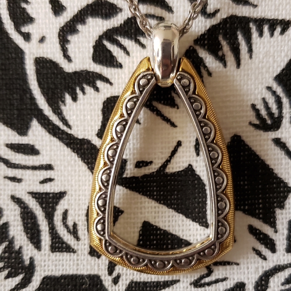 Brighton Reversible Two Tone Necklace